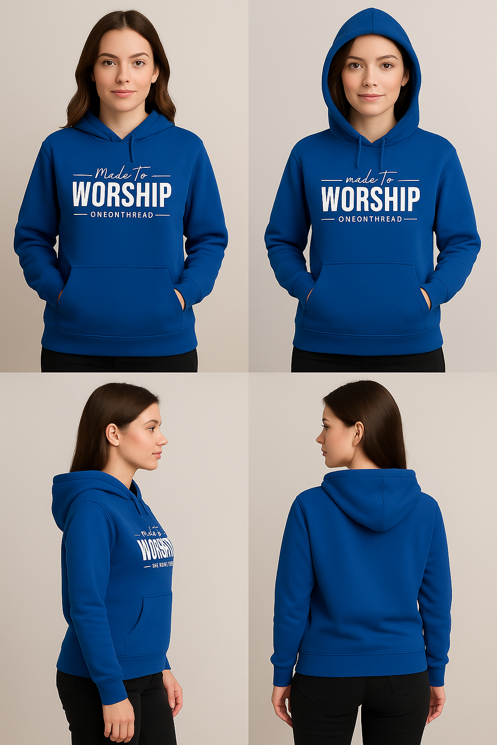 Royal Blue β Premium Sweatshirt Hoodie - HD Print