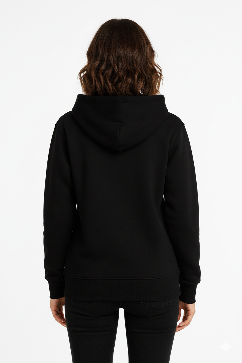 Pure Black β Premium Sweatshirt Hoodie