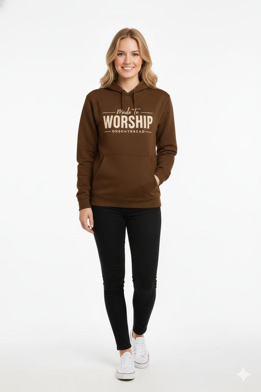 Deep Brown – Premium Sweatshirt Hoodie - HD Print