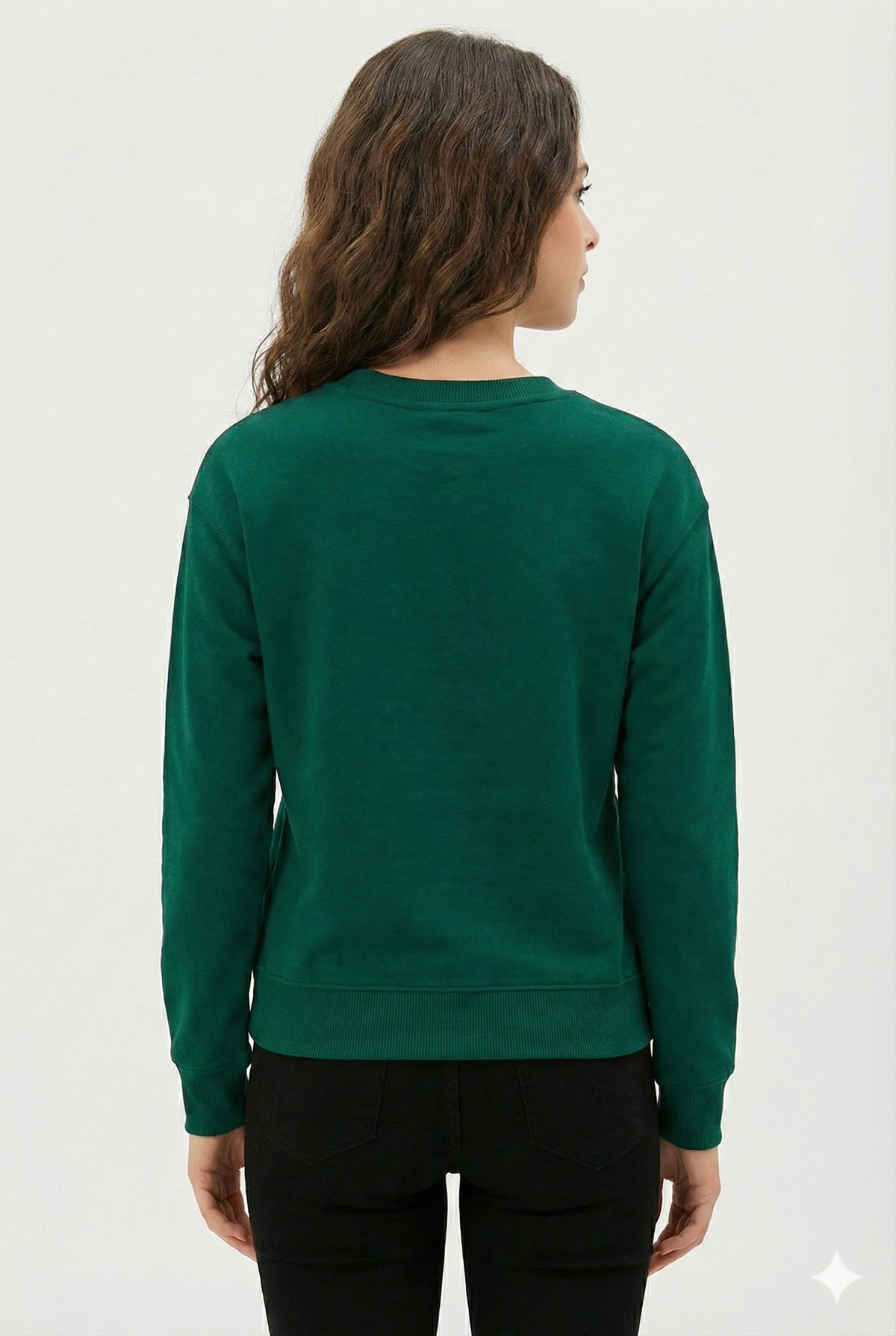 Sea Green Premium Sweatshirt – Luxury Comfort, Motivational HD Print