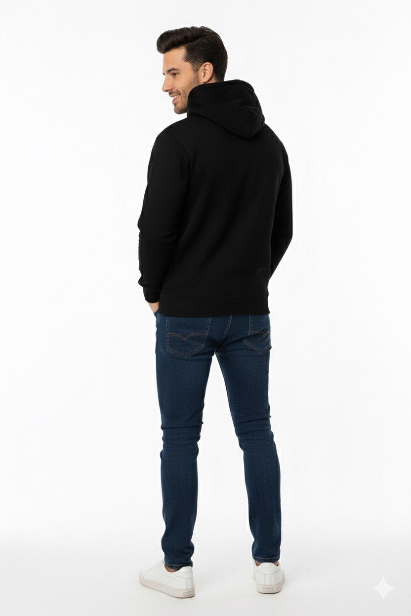 Black – Premium Sweatshirt Hoodie - HD Print